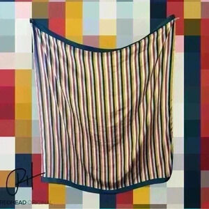 Extra Large silky colorful scarf-  bright fall colors will go with every outfit!